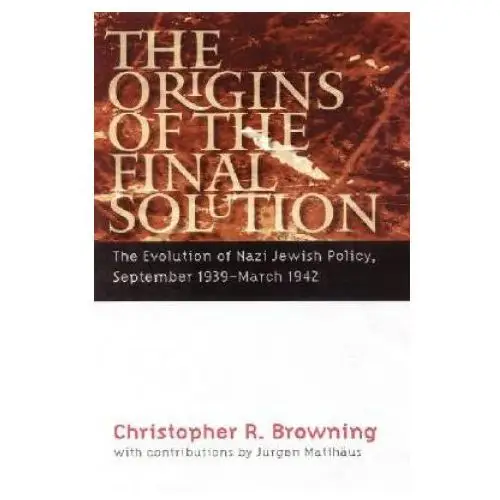 Origins of the Final Solution