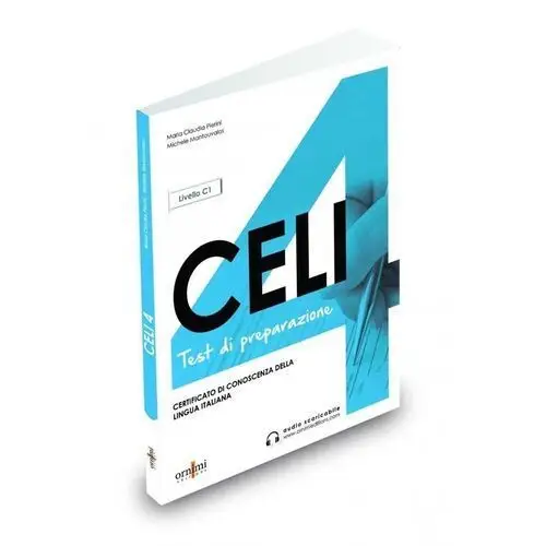 Ornimi editions Celi 4 test di preparazione książka + audio online livello c1 nuova edizione