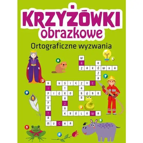 Ortograficzne wyzwania. Krzyżówki obrazkowe