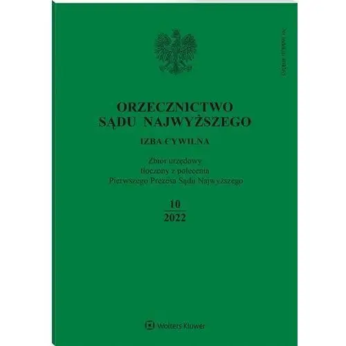 Orzecznictwo Sądu Najwyższego. Izba Cywilna. Numer 9/2022