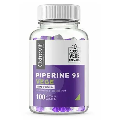 OstroVit, Piperine 95 Vege, 100 kapsułek