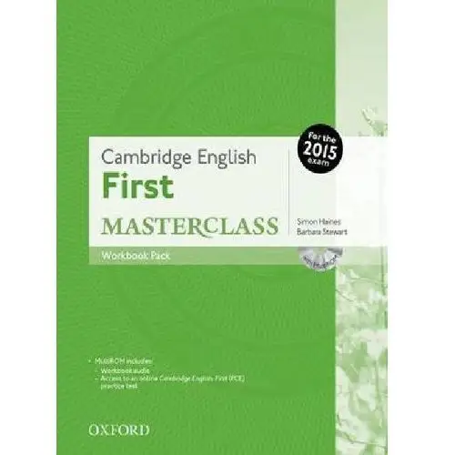 Cambridge English First Masterclass WB 2015 /CD gratis