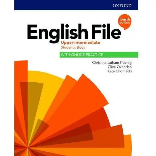English file 4th edition upper-intermediate. students book + onlinepractice - książka Oxford