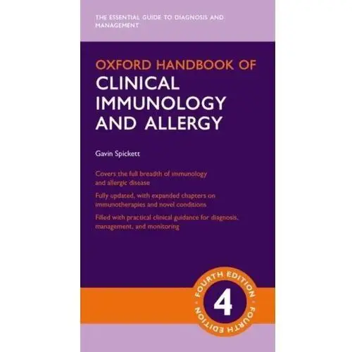Oxford Handbook of Clinical Immunology And Allergy