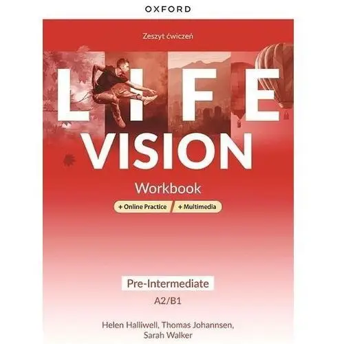 Life vision pre-intermediate a2/b1 workbook + online practice Oxford