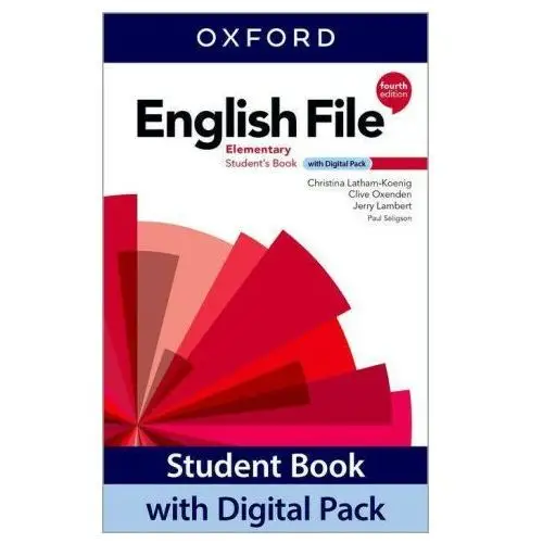 Oxford university elt English file: elementary: student book with digital pack