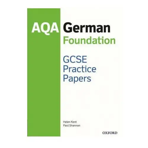 Aqa gcse german foundation practice papers Oxford university press