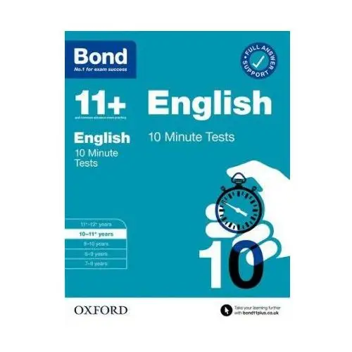 Oxford university press Bond 11+: bond 11+ 10 minute tests english 10-11 years