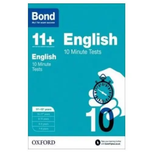 Oxford university press Bond 11+: english: 10 minute tests