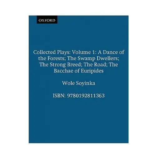 Collected plays: volume 1 Oxford university press