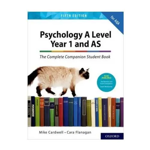 Oxford university press Complete companions: aqa psychology a level: year 1 and as student book