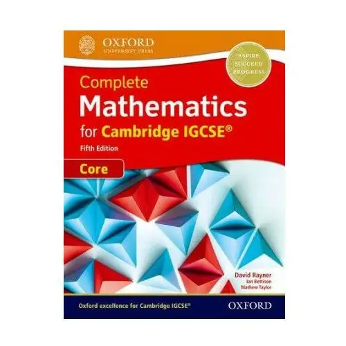 Oxford university press Complete mathematics for cambridge igcse (r) student book (core)