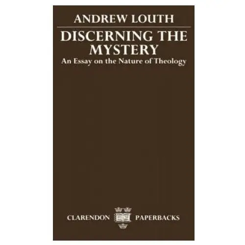 Oxford university press Discerning the mystery