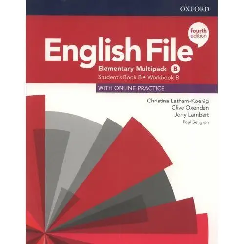 English File. 4th edition. Elementary. Multipack B. Student's Book + Workbook + Online Practice