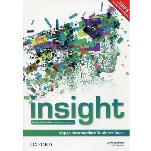 Insight upper intermadiate. students book. podręcznik wieloletni. 640/3/2014/2015 - wildman jayne - książka Oxford university press
