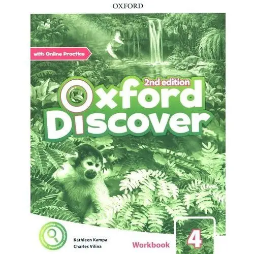 Oxford discover 4 wb + online practice w.2020 - praca zbiorowa