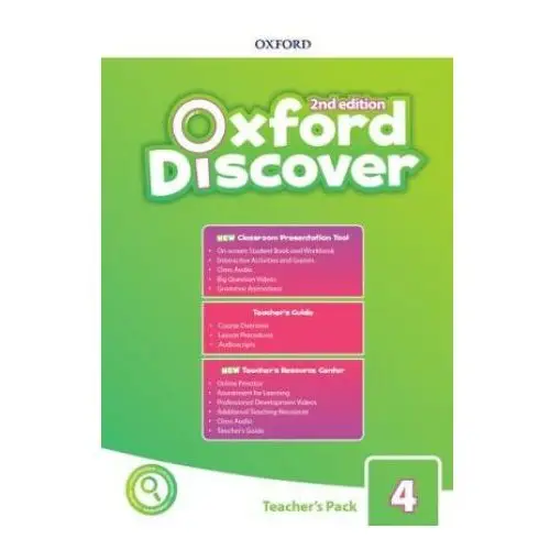 Oxford university press Oxford discover: level 4: teacher's pack