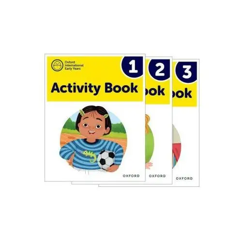 Oxford international early years: activity books 1-3 pack (paperback) Oxford university press