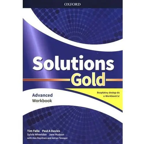 Solutions Gold Advanced WB + e-book OXFORD - Tim Falla, Paul A. Davies - książka