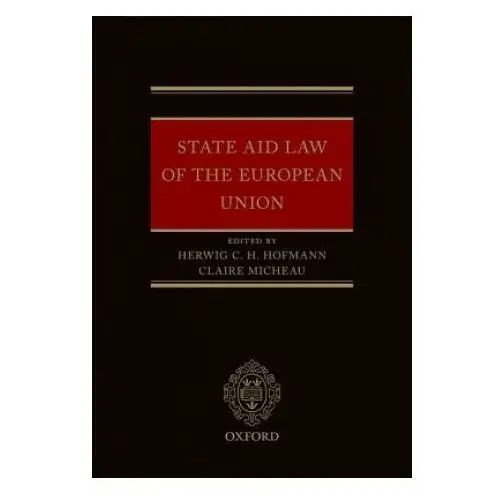 Oxford university press State aid law of the european union