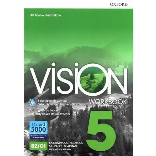 Vision 5 wb + online practice oxford - praca zbiorowa