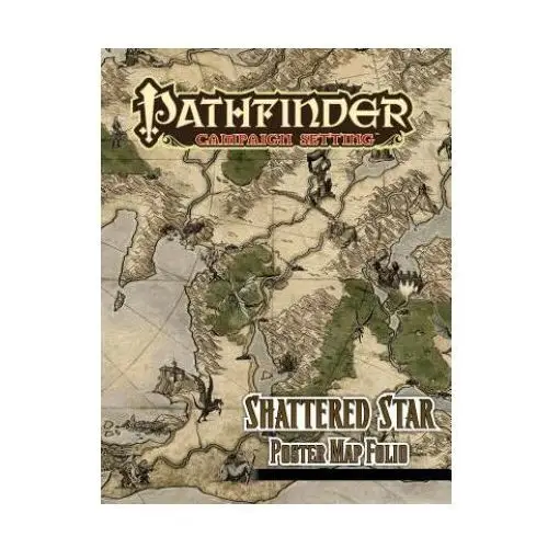 Paizo publishing, llc Pathfinder campaign setting: shattered star poster map folio