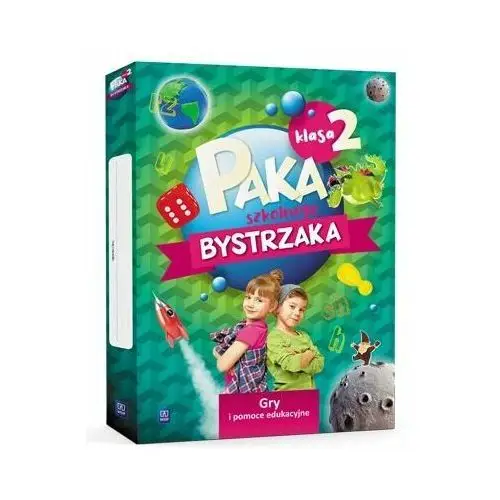 Paka szkolnego bystrzaka. Gry i pomoce edukacyjne. Klasa 2