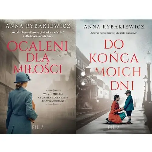 Pakiet 2 X Ocaleni Dla Miłości Do Końca Moich Dni Anna Rybakiewicz