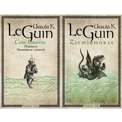 Pakiet 2X Ursula K. Le Guin Cała Orsinia Ziemiomorze