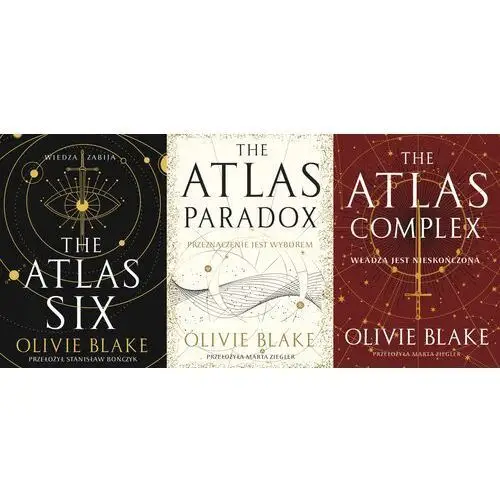 Pakiet 3X Olivie Blake The Atlas Six Paradox Complex