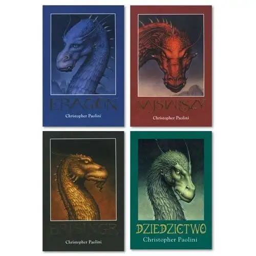 Pakiet Dziedzictwo: Eragon; Najstarszy; Brisingr; Dziedzictwo