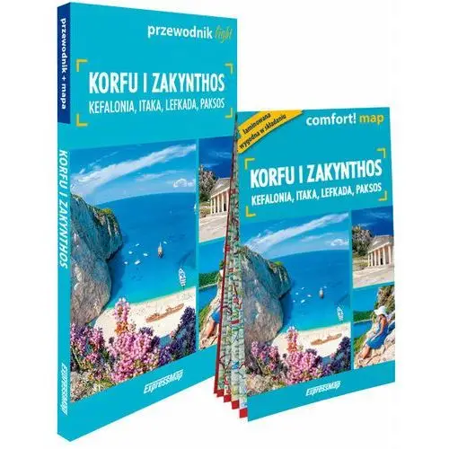 Pakiet: Korfu i Zakynthos. Przewodnik i mapa