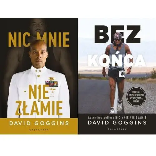 Pakiet Nic Mnie Nie Złamie/bez Końca David Goggins