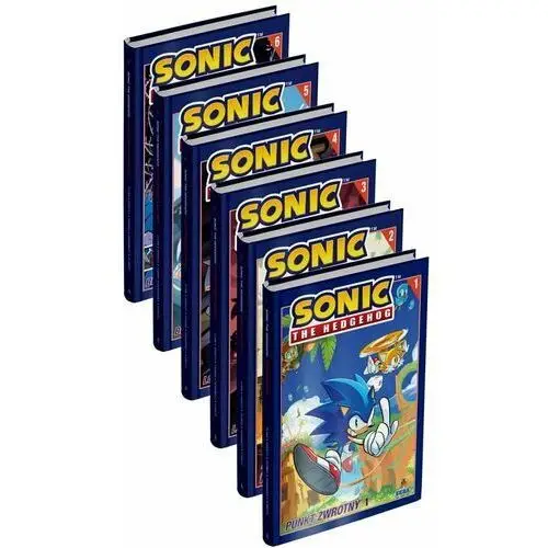 Pakiet. Sonic the Hedgehog. Tomy 1-6