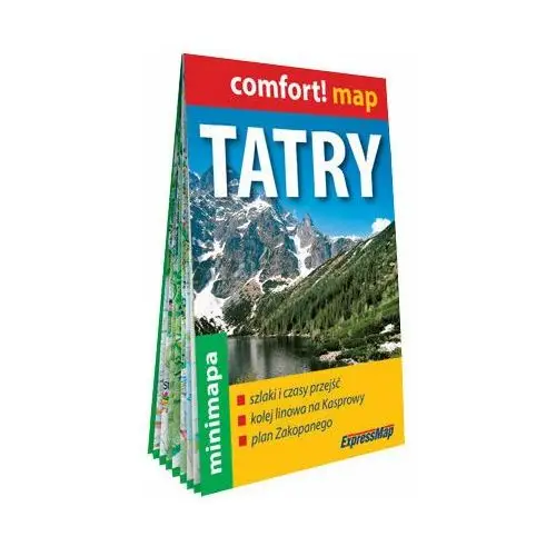 Pakiet: Tatry. Mapa turystyczna 1:80 000 / Zakopane. Plan miasta 1:20 000