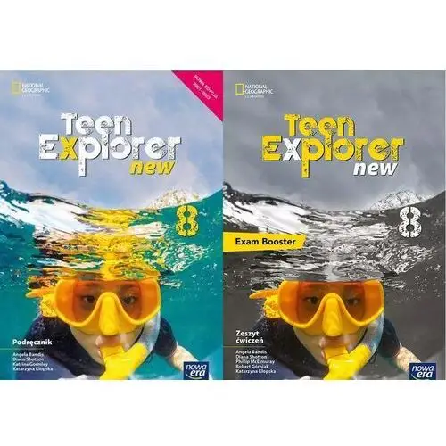 Pakiet Teen Explorer New 8 Podręcznik ćwiczenia Nowa Era