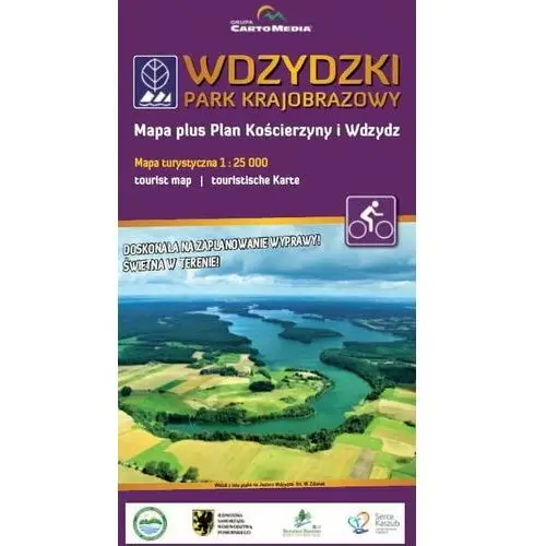 Pakiet: Wdzydzki Park Krajobrazowy. Mapa turystyczna / Kościerzyny i Wdzydz. Plan
