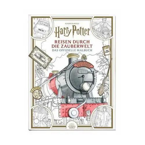 Aus den Filmen zu Harry Potter: Reisen durch die Zauberwelt - Das offizielle Malbuch Panini
