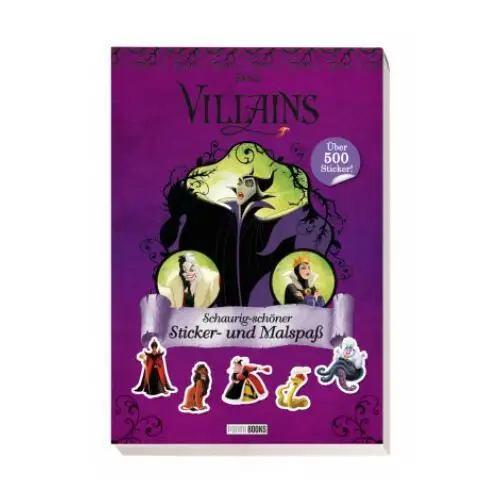 Disney villains: schaurig-schöner sticker- und malspaß Panini verlags gmbh