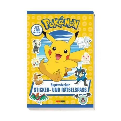 Panini verlags gmbh Pokémon: superstarker sticker- und rätselspaß