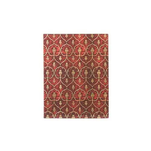 Paperblanks Red velvet ultra lined softcover flexi journal (elastic band closure)