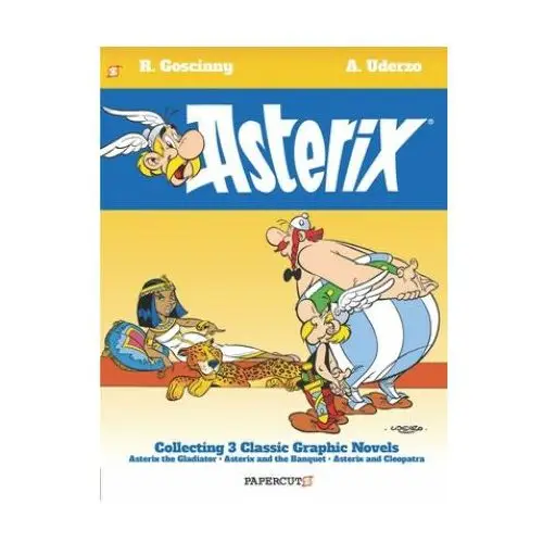 Asterix omnibus #2: collects asterix the gladiator, asterix and the banquet, and asterix and cleopatra Papercutz