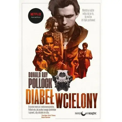 Diabeł wcielony okładka filmowa - donald ray pollock