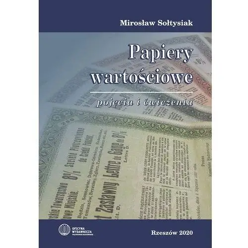 Papiery wartościowe. Pojęcia i ćwiczenia