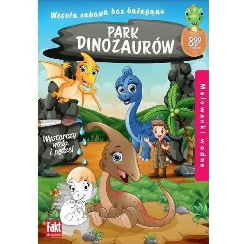 Park dinozaurów. malowanki wodne Ringier axel springer polska/dzieci