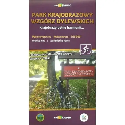 Park krajobrazowy wzgórz Dylewskich. Mapa turystyczno-krajoznawcza 1:25 000