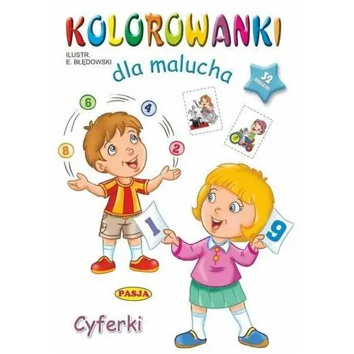 Pasja Kolorowanki dla malucha cyferki