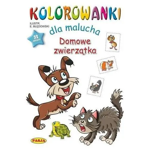 Kolorowanki dla malucha - domowe zwierzęta