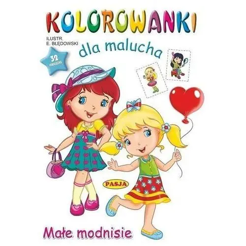 Kolorowanki dla malucha - małe modnisie