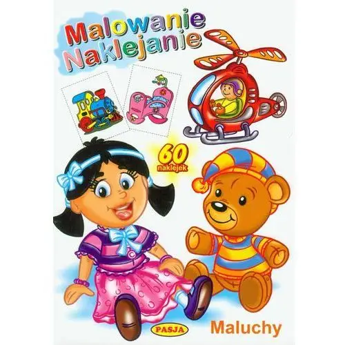 Malowanie naklejanie - maluchy pasja